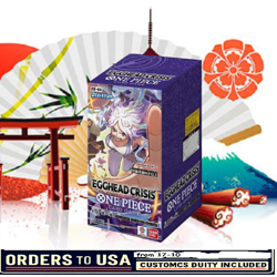 ONE PIECE Card Game Extra Booster EGGHEAD CRISIS EB04 Box Japanese - Image 1