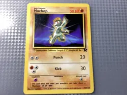 Team Rocket Machop - Pokemon Common Card 59/82 - Image 1