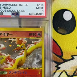 PSA 9 Mint 2002 Moltres 019/088 Holo 1st ED Pokemon e Card Japanese Vintage - Image 3