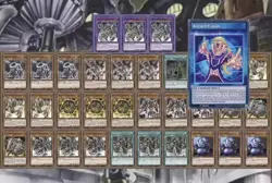 YuGiOh 63 Card Ancient Gear Golem Fusion Deck Core - SPEED DUEL Legal - Image 1