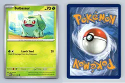 Bulbasaur #1 Scarlet & Violet 151 Pokemon 2023 Common TCG Card - Image 1