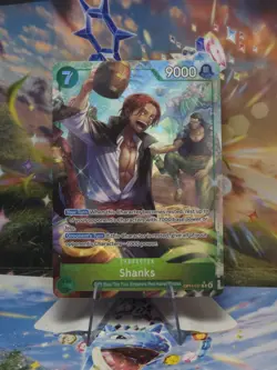 Shanks OP14-027 SR Alt Art Parallel - One Piece Card Game English - NM - Image 1