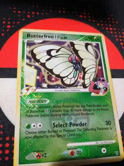 Butterfree FB 17/147 Supreme Victors League Promo Pokemon TCG Card -B4 - Image 3