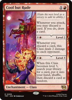 MTG - Cool but Rude [Teenage Mutant Ninja Turtles] Foil - Image 1