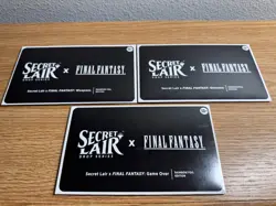 Secret Lair x Final Fantasy Lot: Weapons, Grimoire, Game Over [Rainbow Foil, EN] - Image 1