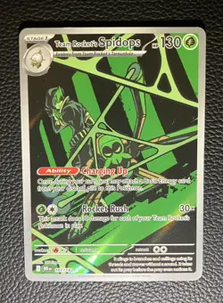 Team Rocket’s Spidops #187/182 – Destined Rivals Pokemon TCG - Image 1