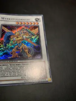 Yugioh! Werkzeugdrache Secret Rare - CT06-DE001 Limitierte Auflage - Deutsch - Image 4