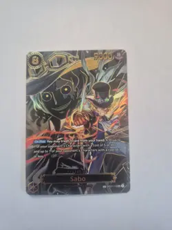 One Piece Sabo OP07-118 SP Alt Art OP13 Carrying On His Will English NM - Image 1