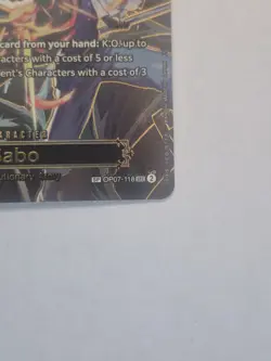 One Piece Sabo OP07-118 SP Alt Art OP13 Carrying On His Will English NM - Image 4