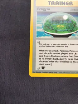 Pokemon Cards: Neo Genesis 1st Edition Rare: Ecogym 84/111 - Image 5