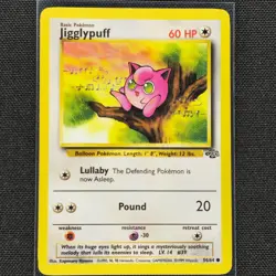 Jigglypuff - 54/64 - Common - Jungle Set - Pokemon Card - VLP - Image 1