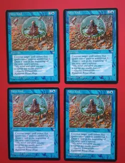 Magic the Gathering MTG Ice Age FORCE VOID X 4 LP/EX U 1995 Nice! - Image 1