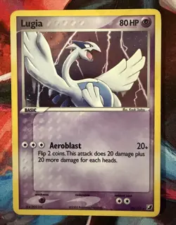 2005 Lugia Holo - 29/115 Unseen Forces - Pokemon TCG - LP Lightly Played - Image 1