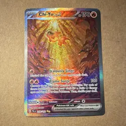 Pokemon Chi-Yu EX PALDEA EVOLVED Illustration Rare Full Art Holo 190 HP 259/193 - Image 1