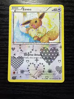 Pokemon TCG Eevee RC14/RC25 Legendary Treasures: Radiant Collection Uncommon NM - Image 1