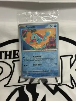 Squirtle - 007/165 - Pokemon Center Stamped 151 Promo - Brand New Sealed - Image 2
