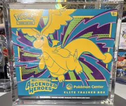 Pokemon Mega Evolution Ascended Heroes ETB Pokemon Center w/ Acrylic Case - Image 1