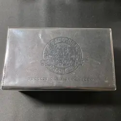 Yu-Gi-Oh! Duelist Card Storage Box DX Black Leather Separator Dice JP - Image 2