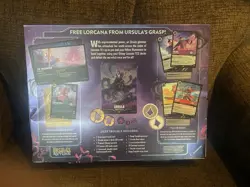 Disney Lorcana TCG Ursula's Return Illumineer's Quest Deep Trouble Factory Seal - Image 2
