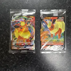 Flareon V & Flareon Vmax 001/009 csHC - Pokemon TCG Card Chinese - Image 1