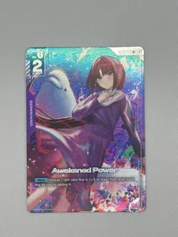 Gundam Card Game Dual Impact Awakened Power GD02-110 R+ NM - Image 1