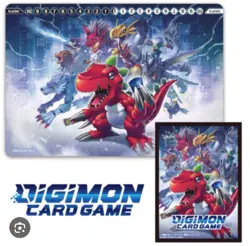 Digimon Card Game PB-10 Tamer's Set 4 Playmat and 60 standard Sleeves SEALED - Image 1