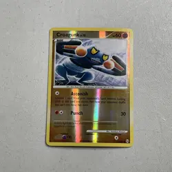 Pokemon TCG 2009 Arceus Card -- Croagunk 61/99 Reverse Holo - Image 1