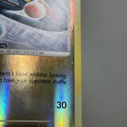 Pokemon TCG 2009 Arceus Card -- Croagunk 61/99 Reverse Holo - Image 3