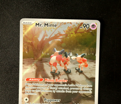 Pokemon Card TCG - Mr. Mime 179/165 - S&V 151 English - Illustration Rare - NM ⭐ - Image 2