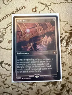 Land Tax (Foil Etched) Commander Masters Foil - Image 1