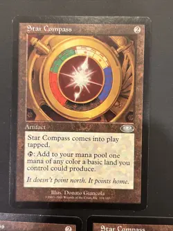 3x Star Compass Planeshift LP MTG Magic the Gathering - Image 2