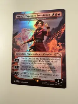Meiko, Explosive Entertainer FOIL Secret Lair Hatsune Miku MTG NM - Image 2