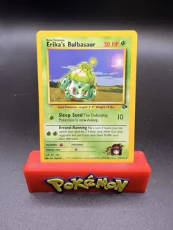Pokemon TCG Erika's Bulbasaur Gym Challenge Card 39/132 Unlimited LP - Image 1
