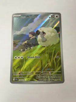 Hop's Wooloo 170/159 - Pokemon Journey Together Illustration Rare IR Full Art NM - Image 1