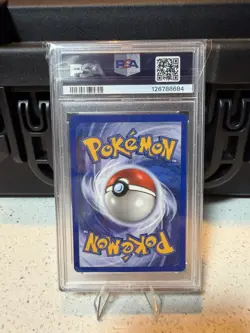 Hitmonchan Pokemon Base Set Unlimited Holo #7 PSA 8 - Image 2