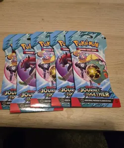 5 X Pokemon TCG Phantasmal Flames Booster Packs - New/Sealed/Loose Random Art - Image 1