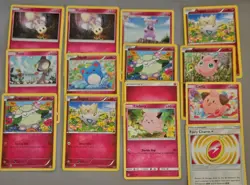 Pokemon TCG Fairy Card Lot Morelull Ralts Marill Granbull Cottonee 13x - Image 1
