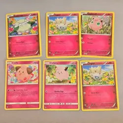 Pokemon TCG Fairy Card Lot Morelull Ralts Marill Granbull Cottonee 13x - Image 4