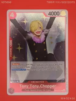 🔥 OP10-011 - Tony Tony.Chopper R - Foil NM English One Piece TCG Card Game - Image 1