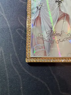 Goddess Nami Bride Diamond Numbered Metal Card Waifu Doujin One Piece - Image 5