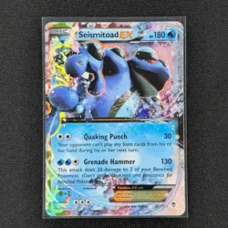 Seismitoad EX - 20/111 - Ultra Rare - Furious Fists - Pokemon Card - LP - Image 1