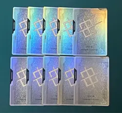 Gundam Card Game Japanese Ver.β Beta Resource Set of 10 Parallel Card NM - Image 1