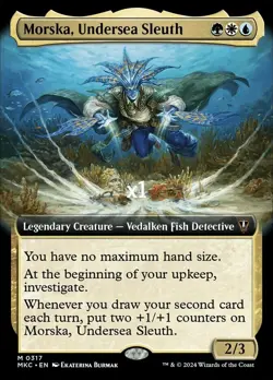 MTG Borderless CMD: Murders at Karlov Manor MKC Morska, Undersea Sleuth MINT - Image 1