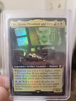 Mr. House, President and CEO (Extended Art) Universes Beyond: Fallout Foil - Image 1
