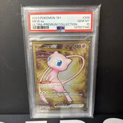 Pokemon Sv Scarlet Violet 151 Metal Ultra Premium UPC Mew Ex 205/165 PSA 10 GEM - Image 1