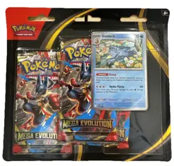 Pokemon TCG Mega Evolution 3-Pack Blister – Golduck – Factory Sealed - Image 1