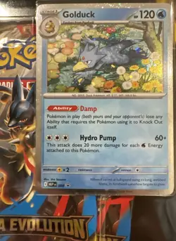 Pokemon TCG Mega Evolution 3-Pack Blister – Golduck – Factory Sealed - Image 2