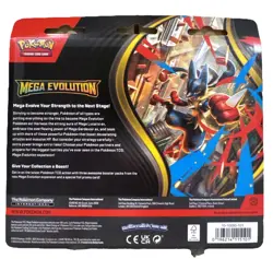 Pokemon TCG Mega Evolution 3-Pack Blister – Golduck – Factory Sealed - Image 3