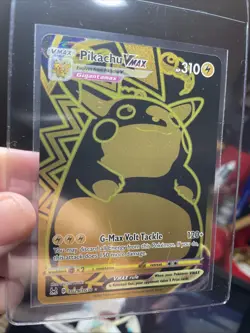 Pokemon TCG Pikachu VMAX Lost Origin Trainer Gallery TG29/TG30 Holo Ultra Rare - Image 1