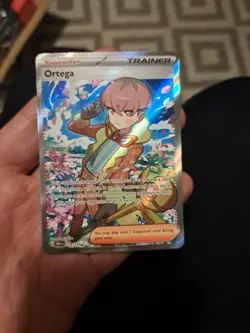 Ortega 219/197 Scarlet & Violet Obsidian Flames Ultra Rare Pokemon Card - LP - Image 1
